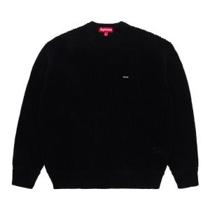 Свитер Supreme Waffle Small Box Sweater, черный