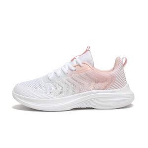 Низкие повседневные туфли женские BOLE, White Pink