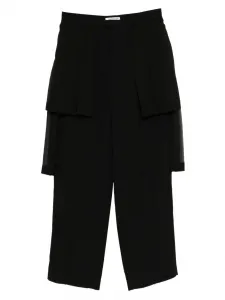 Брюки со складками Undercover, черный