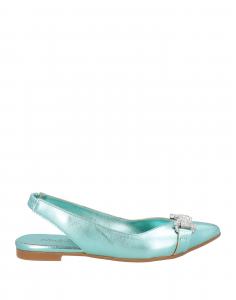 Балетки Nila & Nila, бирюзовый