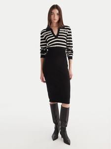 Вязаное платье regular fit TF5215 MS63L Liu Jo, черный