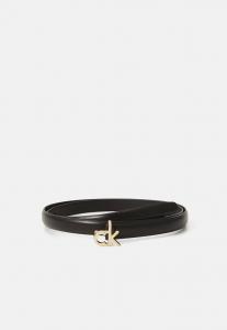 Пояс BUCKLE SKINNY BELT Calvin Klein, черный