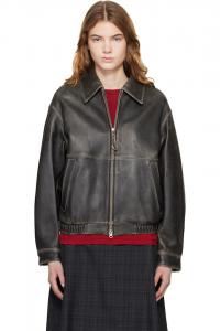 Dunst Черная кожаная куртка Drizzler