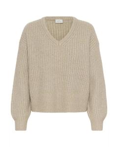 Kaffe Свитер 'Lianne' в крапчатом бежевом цвете