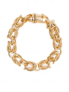 Браслет с византийским плетением Toteme, золотистый