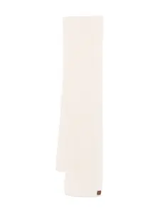 Шарф в рубчик Eleventy, белый