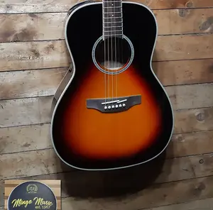 Takamine GY51E-BSB New Yorker Parlor с электроникой - коричневый солнечный взрыв
