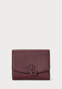 Кошелек Lauren Ralph Lauren PEBBLED SMALL CAMERYN FLAP WALLET, Dark Garnet/Bordeaux