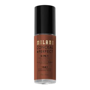 Тональный крем для лица conceal + perfect 2in1 Milani, 13a1 - cool espresso, объем 30 мл