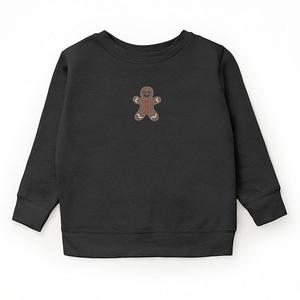 Свитшот с вышивкой gingerbread man The Juniper Shop, Black