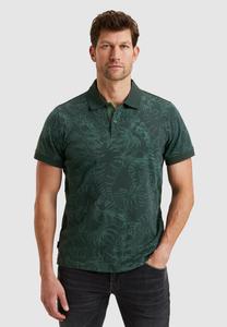 Поло ALLOVER-PRINT PME Legend, темно-зеленый