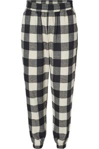 Джоггеры Burnside Flannel, экрю/черный