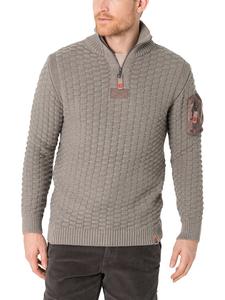 Пуловер Timezone, серо-коричневый