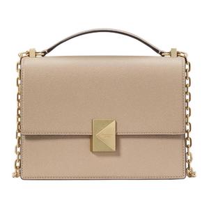 Kate Spade Сумка через плечо из личиевой зернистой кожи малого размера женская бежевая