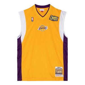 Джерси Mitchell & Ness x NBA Los Angeles Lakers 2001-02 Shooting Jerseys 'Yellow', желтый