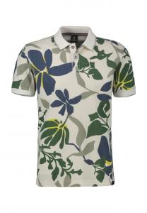 Хлопковая рубашка-поло Lerros, белый