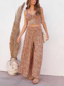 Тканевые брюки LA Angels, светло-коричневый