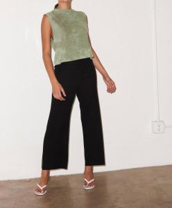 Брюки Kismet в рубчик черного цвета LNA