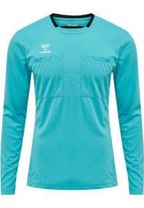 Спортивная футболка Referee Chevron Jersey L/S Hummel, синяя с аквалангом