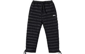 Мужские пуховые брюки Stussy/хлопковые брюки, цвет Black