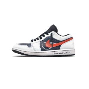 Jordan Кроссовки Air 1 Low Top Vintage баскетбольные женские white blue