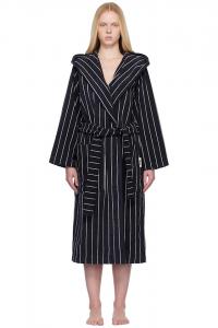 Терри халат с капюшоном Tekla, цвет antwerp stripes