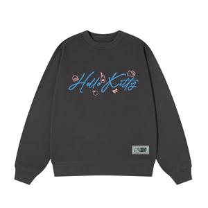 Худи Hello Kitty унисекс Sanrio, темно-серый