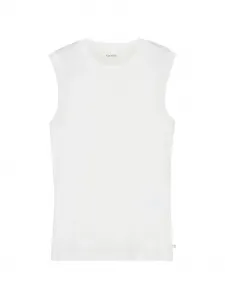 Майка без рукавов с круглым вырезом Closed, белый