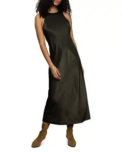 Повседневное атласное платье Sanctuary, черный