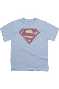 Футболка с коротким рукавом для детей Superman Super S Gildan, светло-голубой