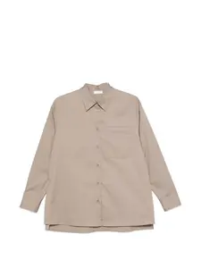 Рубашка с накладными карманами Peserico, бежевый