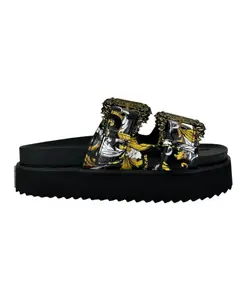 Плоские сандалии Versace Jeans Couture, мультиколор