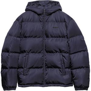 PRADA Утепленная худи на молнии, Blue