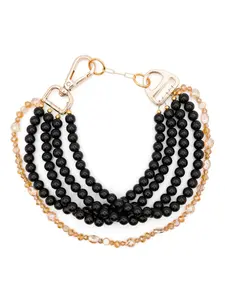 Колье с бусинами Atu Body Couture, черный