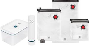 Стартовый набор для пылесоса Zwilling Fresh & Save, пластик, 7 предметов, включая контейнер, насос и мешок, La Mer