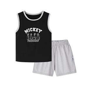 Детская повседневная спортивная одежда Disney, черный
