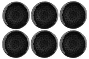 Набор из 6 пластин с изображением луны, диаметр 28,5 см, различные цвета чернил Björn, черный