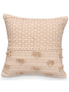 Giftdecor Подушка в стиле бохо бежевого цвета