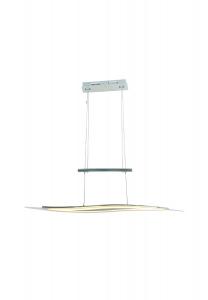 Светодиодный подвесной светильник Волна Näve Leuchten, хром