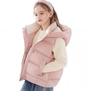 Пуховик Down Vest Frozen Fall Winter для подростков Disney, camellia розовый