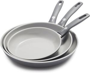 Набор сковород GreenPan Dover, 20/25/30 см, серый