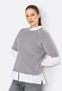 Футболка Rich & Royal Basic T-shirt, Grey Melangé/Mottled Grey