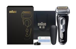 BRAUN Электрическая бритва 9340s Foil, немецкий импорт, черное золото, подарочная упаковка, лимитированная серия