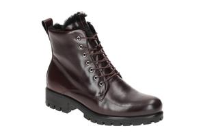 Ботильоны ecco Modtray красные с теплой подкладкой 490053