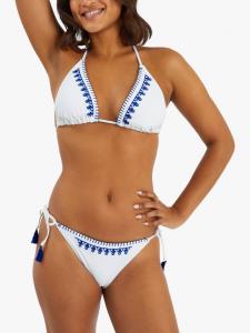 Топ бикини с вышивкой треугольной формы Accessorize, Blue