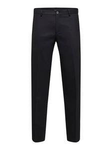 Узкие брюки со складками SELECTED SLHNeli, черный