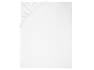 Простыня Zollner белый, 160/200 см