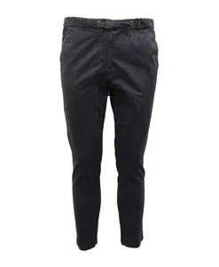 Синие брюки Angelina из смесовой хлопковой ткани. White Sand, синий