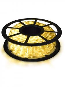 Costway 10-метровая светодиодная трубка теплого белого света