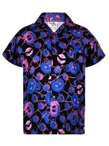 Рубашка King Kameha Helloween Pumpkin Web, синий